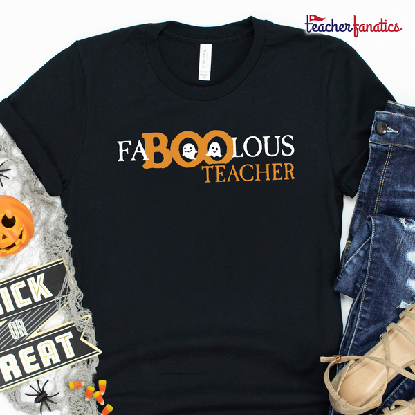 FaBOOlous Teacher Funny Teacher Halloween Shirt