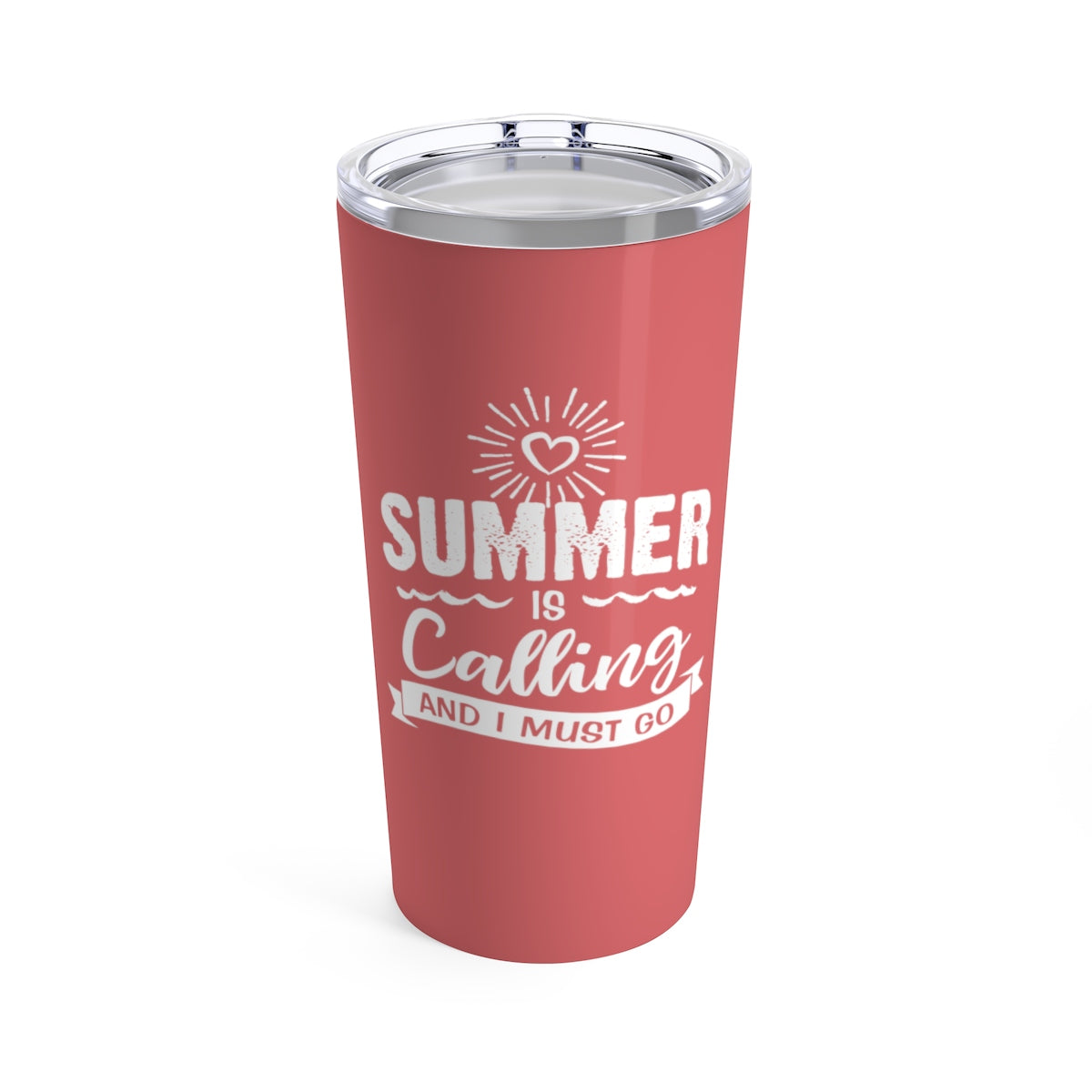 Summer is Calling and I Must Go Cup - 20oz Teacher Tumbler Gift