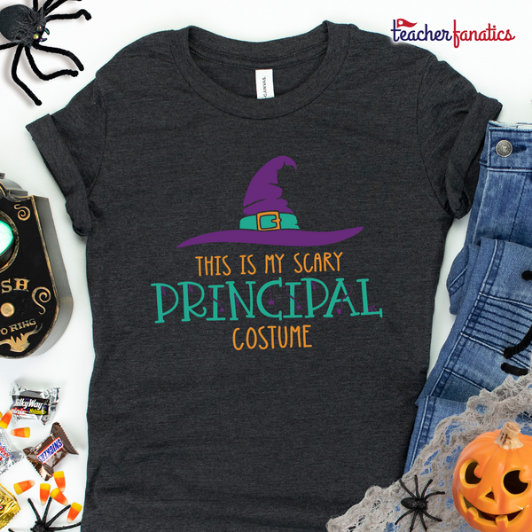 This is My Scary Principal Costume Funny School Principal Halloween Shirt