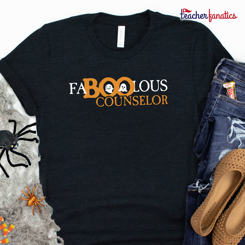 FaBOOlous Counselor Funny Counselor Halloween Shirt
