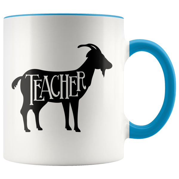 GOAT Teacher Coffee Mug (Greatest Of All Time)