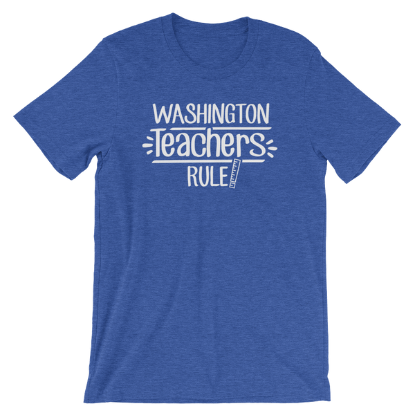 Washington Teachers Rule! - State T-Shirt