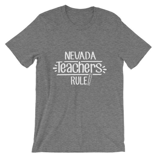 Nevada Teachers Rule! - State T-Shirt