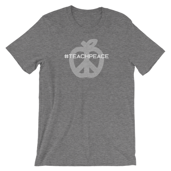 Teach Peace T-Shirt Hashtag Design