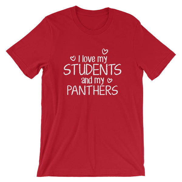 I Love My Students and My Panthers Shirt