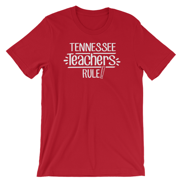 Tennessee Teachers Rule! - State T-Shirt