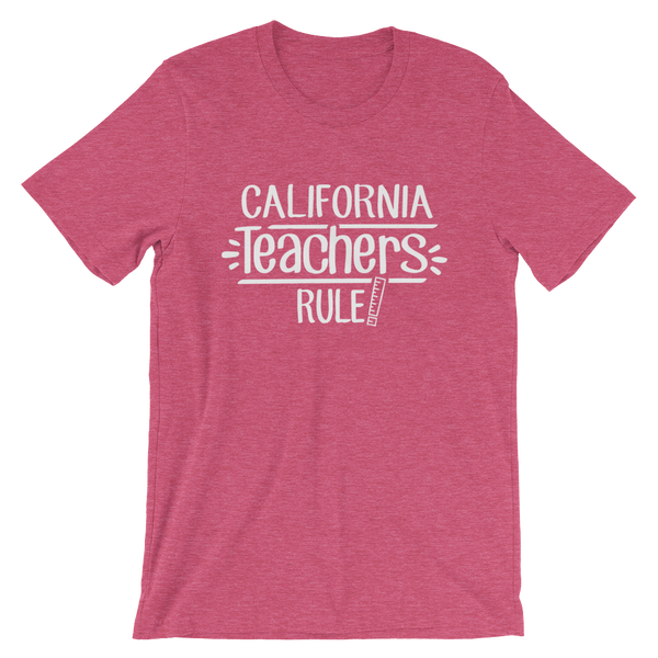 California Teachers Rule! - State T-Shirt