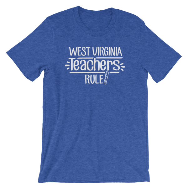 West Virginia Teachers Rule! - State T-Shirt