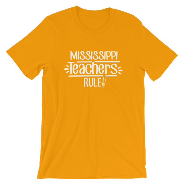 Mississippi Teachers Rule! - State T-Shirt
