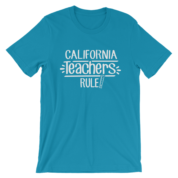 California Teachers Rule! - State T-Shirt