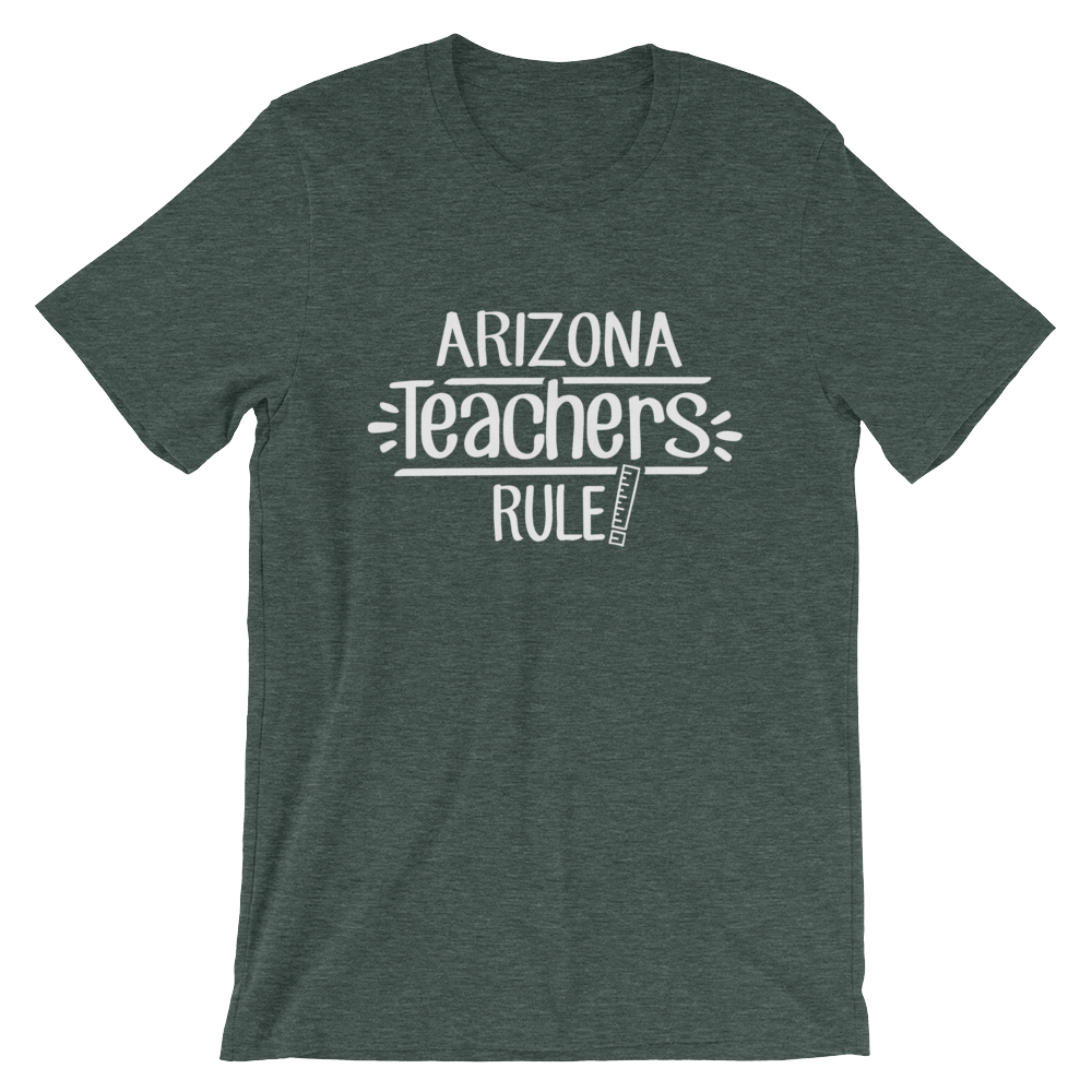 Arizona Teachers Rule! - State T-Shirt