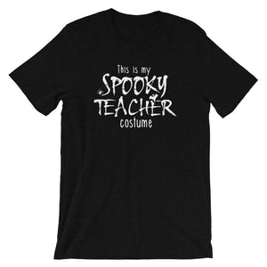 This is My Spooky Teacher Costume Funny Teacher Halloween Shirt