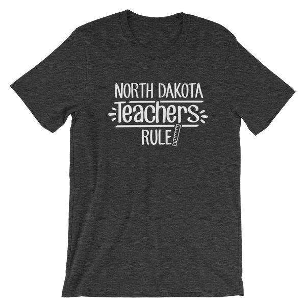 North Dakota Teachers Rule! - State T-Shirt