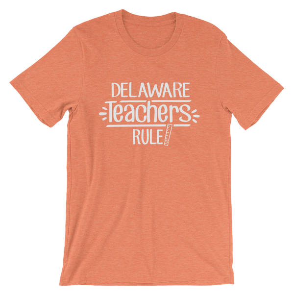 Delaware Teachers Rule! - State T-Shirt