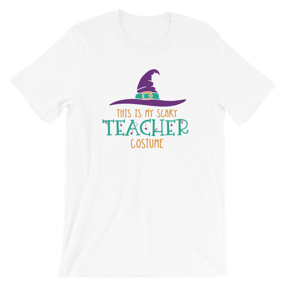 Scary Teacher Halloween T-Shirt – Black-ASF Clothing