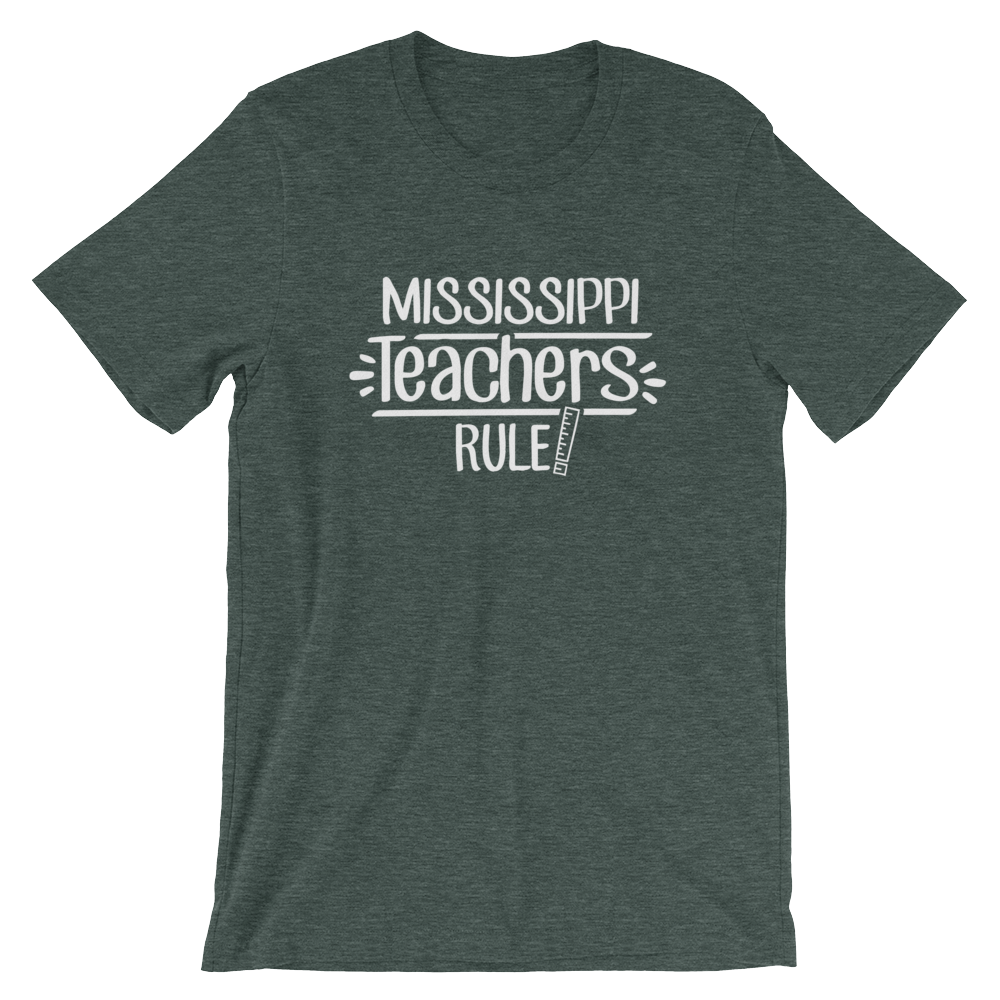 Mississippi Teachers Rule! - State T-Shirt