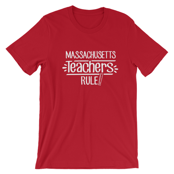 Massachusetts Teachers Rule! - State T-Shirt