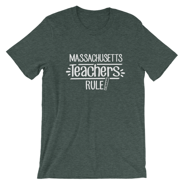 Massachusetts Teachers Rule! - State T-Shirt