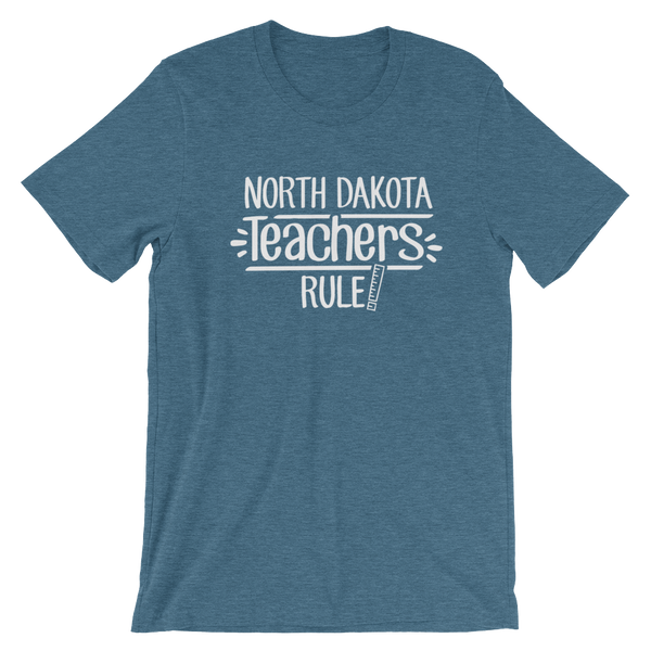 North Dakota Teachers Rule! - State T-Shirt