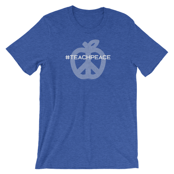 Teach Peace T-Shirt Hashtag Design