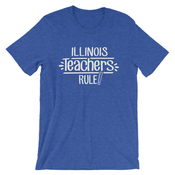 Illinois Teachers Rule! - State T-Shirt