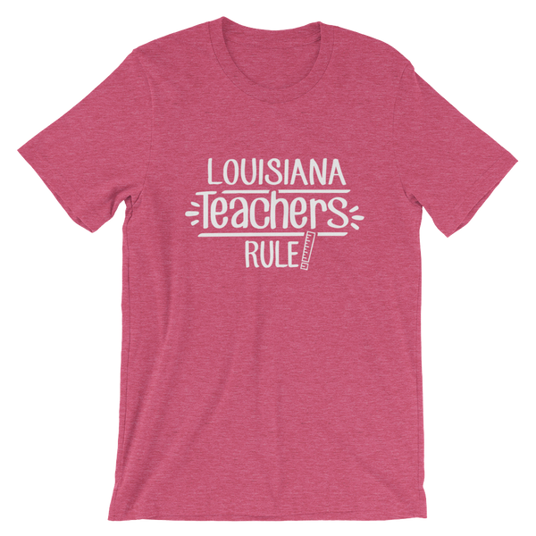 Louisiana Teachers Rule! - State T-Shirt
