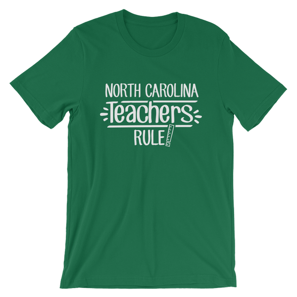 North Carolina Teachers Rule! - State T-Shirt