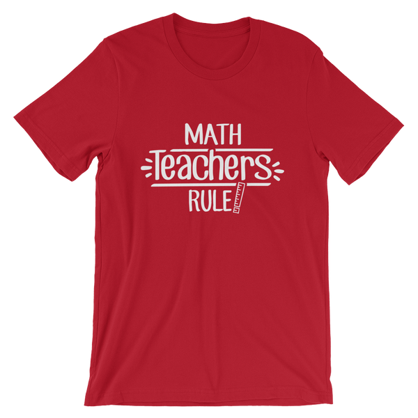 Math Teachers Rule! Shirt