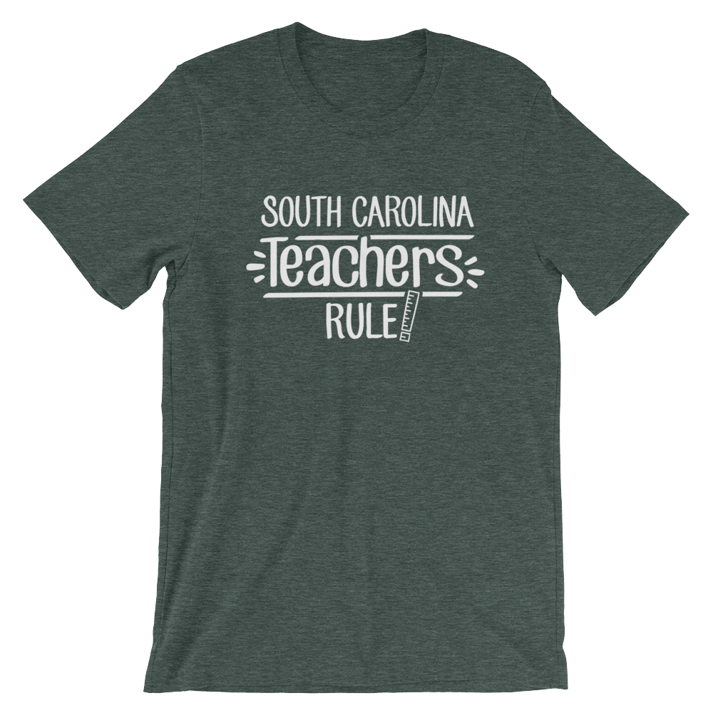 South Carolina Teachers Rule! - State T-Shirt