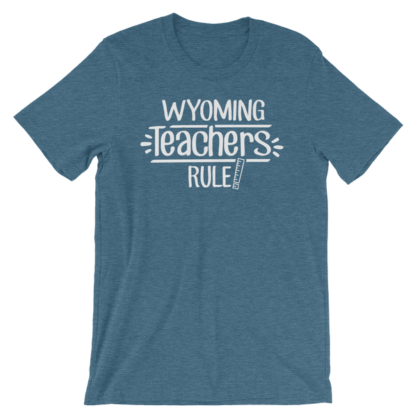Wyoming Teachers Rule! - State T-Shirt