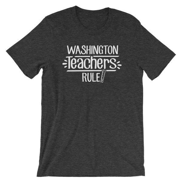Washington Teachers Rule! - State T-Shirt