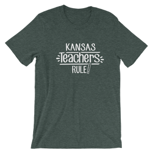 Kansas Teachers Rule! - State T-Shirt
