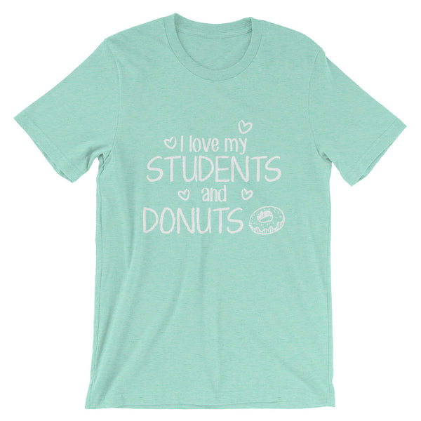 I Love My Students and Donuts Shirt
