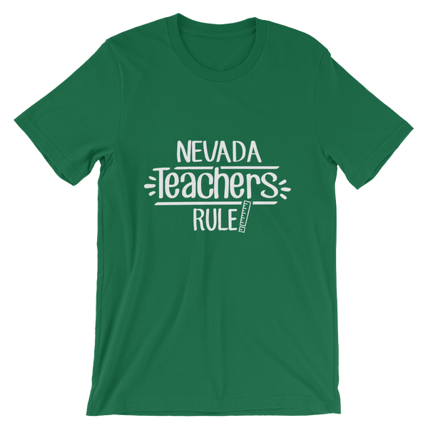 Nevada Teachers Rule! - State T-Shirt