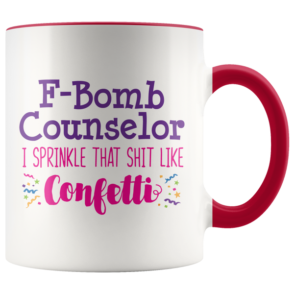 F-Bomb Counselor Coffee Mug