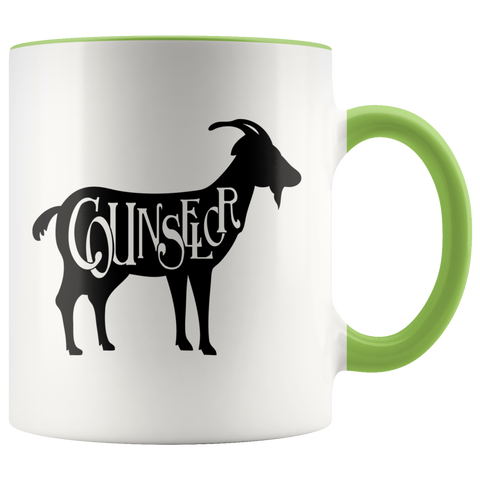 GOAT Counselor Coffee Mug (Greatest Of All Time)